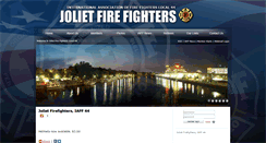 Desktop Screenshot of jolietfirefighters.org